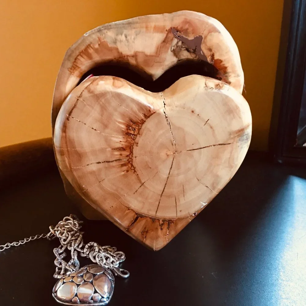 FIRM PRICE!  Amazing Artisan Made Wood Jewelry Box w/Hidden Compartments